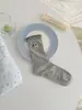 Calcetines Bordados Sin Costuras para Mujer, de Media Pantorrilla, Delgados, Estilo Coreano, Estilo Ins, Holgados, de Algodón, Verano 2026, Delgados, Estilo Coreano