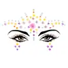 PARTYJOY artículo de venta caliente transfronterizo pegatinas de gemas para la cara pegatinas para cejas pegatinas faciales autoadhesivas de diamante pegatinas faciales para carnaval musical Halloween