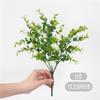 15 Estilos en Stock, Ramos de Paja de Plástico Simulado, Plantas Simuladas, Flores Falsas, Decoración Suave, Eucalipto, Camelia Pequeña, Crisantemo