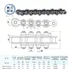 Línea de Transporte de Ensamblaje Yongbang Precision 45105 Perfil de Aluminio Velocidad Única Riel de Guía 08BS con Tiras Resistentes al Desgaste