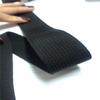 Cinta de correaje de grano americano 600D grano de hoyuelos grano fino cinta de correaje negro Cinta de correaje de hoyuelos jóvenes todo tipo de bolsa de equipaje correa de bolsa correa de mochila
