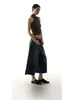 Jeans Azules Cortos para Mujer 2026 Nuevo Estilo de Verano Cintura Alta Corte Holgado Adelgazantes Pierna Larga Rectos Pierna Ancha