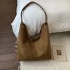 Nova Bolsa de Ombro e Mão Retro para o Outono/Inverno de 2026, Grande Capacidade, Moderna, Casual, Bolsa Tote de Axila