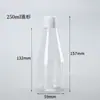 Garrafa plástica transparente com tampa flip 30/50/100ml frasco de loção 300 ml frasco de gel frasco de loção frasco squeeze