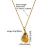 Joyería con Colgante Cuadrado Irregular Tendencia Ins Japonesa y Coreana para Mujer Cadena de Clavícula Mariposa Chapada en Oro de 18 Quilates Acero Inoxidable Acero de Titanio