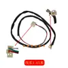 Interruptor de Llave de Encendido para Generador Diésel Refrigerado por Aire 192 Llave de Arranque 186F Motocultor Mini Fresadora 188