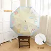 Guarda-chuva de Proteção Solar, Guarda-sol, Guarda-chuva Dobrável, Guarda-chuva Solar para Mulheres, Anti-UV, Dupla Utilização, Portátil, Elegante, Guarda-chuva Automático