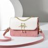 Bolso de Mujer 2025 Nuevo Primavera y Verano Versátil Bandolera Moda Bolso de Hombro Bolso Cuadrado Pequeño Bolso Elegante de Moda Regalo para Novia