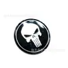 Emblema de Cubierta de Cubo de Rueda Calavera de Cabeza de Lobo Modificada 56mm Aleación de Aluminio Pegatina para Cubo de Rueda Pegatina Personalizada para Tapa Central de Cubo de Rueda Emblema