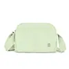 Nova Bolsa Feminina de Moda Versátil com Design Multicamadas de Nylon Impermeável Ultraleve para Exterior, Grande Capacidade, Tiracolo/Transversal