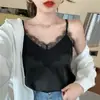 Camisola de verão 2020 feminina para usar por cima outono terno base interna Simples Sexy Top que valoriza o busto