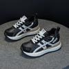 Sapatos de Treinamento Moral Respiráveis com Elevação Interna para Mulheres 2025 Novo Primavera e Outono Finos Versáteis Casuais Sapatos Esportivos Forrest Gump