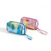 Bolso de Hombro de Gran Capacidad Nuevo Neceser Tie-Dye Láser Impermeable Neceser para Artículos de Tocador Bolso de Hombro Piel Sintética Bolso de Cosméticos Personalización