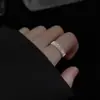 Anel com Renda em Formato de Coração Vazado, Acessório para Mulheres, Design de Luxo Leve de Nicho High-End, Popular em Live-Streaming de Influenciadores do TikTok