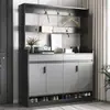 Gabinete de Zapatos Minimalista Moderno para Entrada de Casa, Gabinete de Zapatos Modelo Nuevo, Gabinete Integrado para Entrada, Gabinete de Almacenamiento para Ascensor, Gabinete Colgante para Ropa y Zapatos, Yuancheng