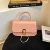 Bolso de Mano Cuadrado Pequeño con Textura de Moda 2026 Nuevo Estilo Coreano Bolso Cruzado de Moda Bolso de Hombro Versátil para el Día a Día