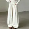 Pantalones casuales para niña para primavera y otoño 2026, nuevos y elegantes pantalones de algodón de pierna ancha estilo coreano para niñas mayores, transfronterizo