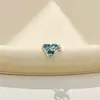 Manguito de Oreja de Circonita Cúbica de Temperamento Sin Perforación de Oreja Pendientes de Botón de Moda Manguito de Oreja Versátil Estilo Mariposa Pendiente de Lujo Ligero de Alta Gama