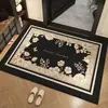 Felpudo de Entrada de Gama Alta, Felpudo Antideslizante, Alfombra para Uso Doméstico, Felpudo Vintage Lavable que Elimina el Polvo