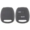 Adequado para Toyota Overbearing Placa Reta 2 Teclas Rav4 Capa de Silicone para Chave Adequado para Toyota Controle Remoto Vios Bolsa para Chave