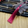 Marcador de página leque de franja de 12 cm de comprimento pingente de franja acessórios de sachê Hanfu chinês franja pendente atacado