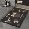 Tapete de Chão Absorvente de Terra de Diatomáceas para Banheiro Doméstico, Secagem Rápida, Resistente à Sujeira, Antiderrapante, para Entrada de Banheiro, Fácil de Limpar
