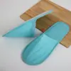 Zapatillas desechables con logo imprimible al por mayor de alta calidad de forro polar de coral engrosadas antideslizantes para B&B salón de belleza zapatillas desechables