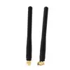 Antena Pequena em Formato de Pimenta Conector Macho Sma-J com Rosca Interna e Pino Curvo, Antena Haste de Alto Ganho 2.4G/433/Gsm