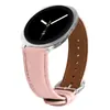 Correa de Reloj de Cuero de Primera Capa Adecuada para Samsung Watch 8 Classic, Correa de Cuero con Patrón de Lichi para Samsung 8/9