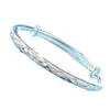 Desbotamento Lento da CorPulseira Push-Pull Céu Estrelado Feminina, Elegante e Versátil, Estilo Jovem, Presente para Namorada, Atacado