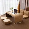 Mesa de Té Tatami de Ratán, Mesa de Té Pequeña, Repisa de Ventana de Balcón, Mesa de Té Sencilla para Mirador, Mesa Baja Estilo Japonés, Mesa Kang