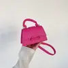 Bolsa Elegante Simples de Cor Sólida 2023 Início do Outono Nova All-match Ins Ombro Crossbody Bolsa Estilo Coreano Feminina Pequena Bolsa Quadrada