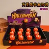 Bestseller transfronterizo Pulsera de Halloween Araña Calabaza Linterna Artículos de decoración Luces de vela electrónicas LED Accesorios de ambiente