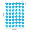 Adesivos de Estrela Impermeáveis Coloridos DIY Decoração de Diário Presente Estrela de Cinco Pontas Laser Etiquetas Adesivas Adesivos de Estrela