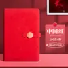 Set de Cuaderno A5 con Hebilla Metálica de Negocios y Caja de Regalo de Alta Gama para Manualidades, Regalo Souvenir para Reunión Anual Corporativa, Logo Impreso