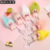 Pelúcia Dentes Boneco de Algodão Boneco Engraçado Chaveiro Pingente de Bolsa Boneca Exquisita de Máquina de Venda Presente Pequeno