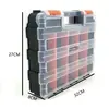 Caja de Herramientas Portátil de Doble Capa Engrosada de Grado Industrial, Caja de Almacenamiento de Piezas de Ferretería, Gabinete de Cajones de Plástico Duradero y Resistente a Caídas Venta de Liquidación
