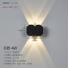 Lámpara de Pared Led Impermeable Transfronteriza Moderna Minimalista Sala de Estar Pared de Fondo de TV Pasillo de Escaleras Iluminación Interior Arriba y Abajo