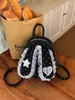 Mochila Coreana de Lunares de Alto Estilo, Nueva para Verano 2026, Transfronteriza, Moderna, Ligera, Versátil, Bolsa Escolar de Gran Capacidad