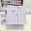 Soporte para Panel Ranurado Estante de Almacenamiento para Panel Ranurado Herramienta Auxiliar Estante de Exhibición de Escritorio Soporte Ajustable Retráctil Multifuncional