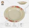 Plato de melamina doble felicidad rojo vajilla plato restaurante de olla caliente guarnición plato frío estilo retro nostálgico imitación porcelana vajilla fábrica venta al por mayor