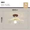 Luces de Pasillo, Luces de Corredor, Plafones de Madera Estilo Nórdico Moderno Minimalista, Luces de Lujo Ligero para Escaleras, Balcones, Entradas
