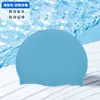 Gorro de Natación Super Elástico de Silicona para Adulto Exterior Cómodo y Duradero Cubierta de Natación Impermeable Protección para los Oídos Cubrecabezas Antideslizante