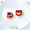 Oro Arena Vietnamita Versión Q Dibujos Animados Cuentas con Agujero Pasante Cuentas Sueltas Oso Fresa Doraemon Pulsera Materiales para Manualidades Accesorios Venta al por Mayor