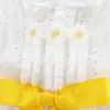 Estilo Nuevo Primavera y Verano Estilo Perro Vestido de Princesa Flor Mariposa Teddy Pomerania Gato Ropa para Mascotas Estilo Delgado