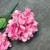 270 flores artificiales, 5 ramos de hortensias, decoración de bodas, decoración para el hogar y escaparates, adornos de flores artificiales transfronterizos al por mayor