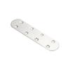 Conector de muebles con soporte fijo de ángulo recto de 90 grados engrosado de acero inoxidable, placa laminar, placa plana, fijador de hierro angular