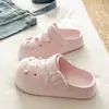 Uso DiarioEstrella de Mar concha Femenina DIY Crocs Sandalias Cerradas de Punta para Mujer Verano Ligeras EVA Birkenstock