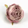 64 Colores Calientes Lavanda de Temu Cabezas de Rosa de Simulación Flor para Pasador de Pelo DIY Flor de Jardín Hecha a Mano Bolsa de Materiales de Enredadera