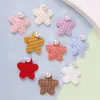 Acessórios Têxteis de Contas de Pequena Estrela de Desenho Animado Acessórios Criativos de Tecido para DIY Acessórios para Roupas Infantis Estilo Coreano